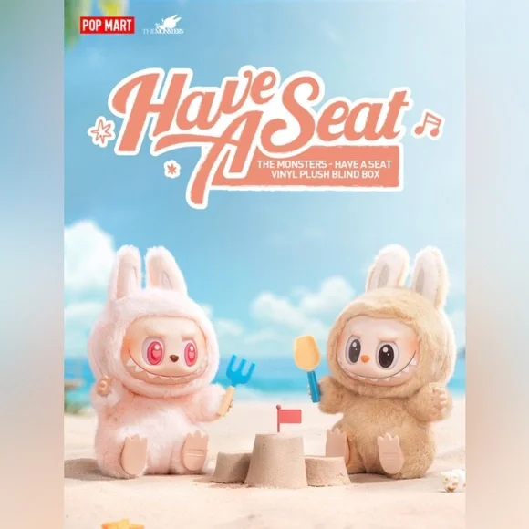 THE MONSTERS - Have a Seat Vinyl Plush Blind Boxes (Bundle) - Picture 1 of 6